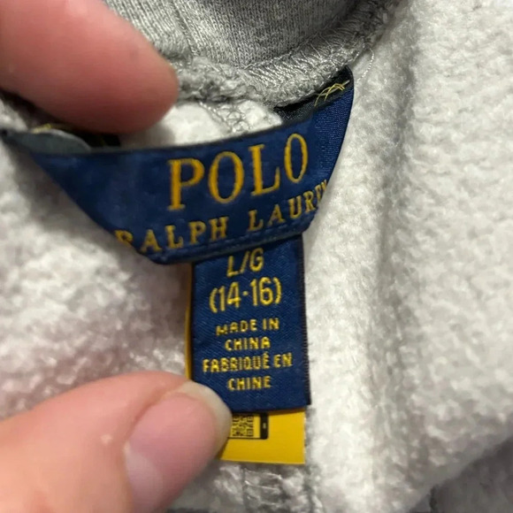 ✅Girls Polo Ralph Lauren Sweatpants Size 14/16 Large - Picture 8 of 8